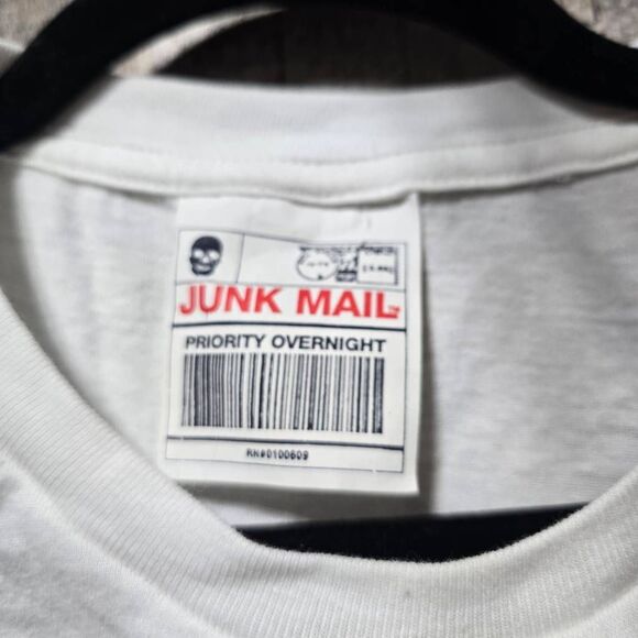 Junk Mail White Where The Wild Things Are Book Unisex Graphic Tee - Picture 4 of 5